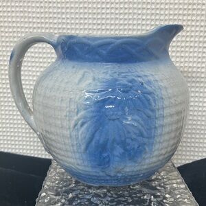 Salted Glazed Stoneware Pitcher